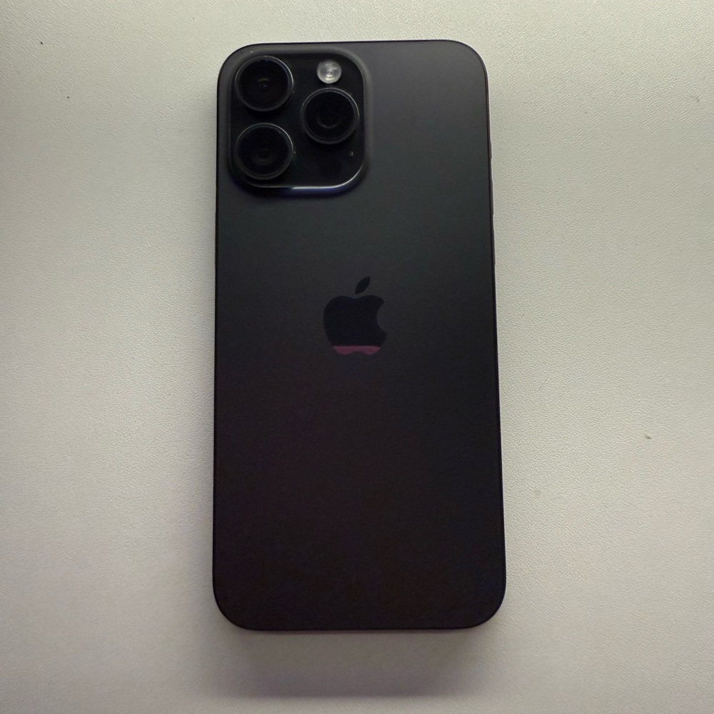 Apple iPhone 15 Pro Max Black Premium Smartphone